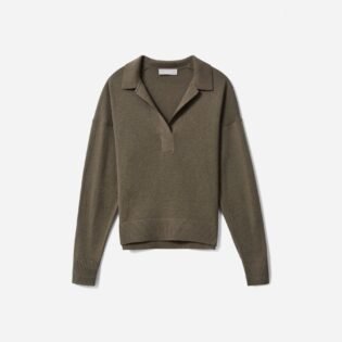 Green Oversized Crew