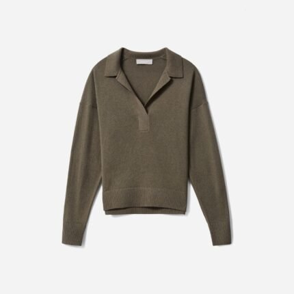 Home Green Oversized Crew